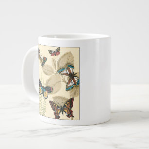 Grande Tasse Les papillons qui dorment sur les Feuilles