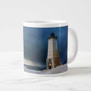 Grande Tasse Les phares   Frankfort Lighthouse Lake Michigan