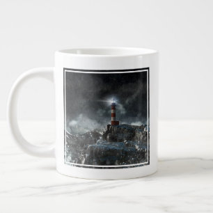 Grande Tasse Les phares   Phare dans la tempête