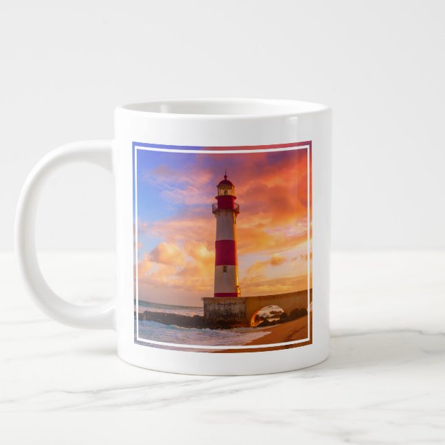 Grande Tasse Les phares | Phare Itapuã Bahia Brésil (Gauche)
