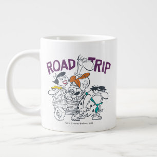 Grande Tasse Les Pierrafeu Voyage sur route