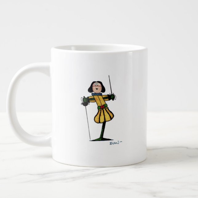 Grande Tasse Les trois mousquetaires Athos (Gauche)