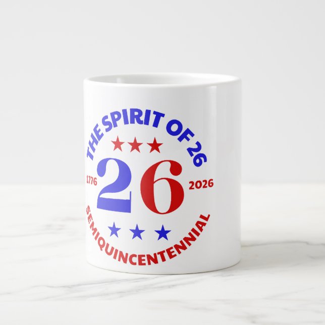 GRANDE TASSE L'ESPRIT DU 26 - SEMIQUINCENTENAIRE (Devant)