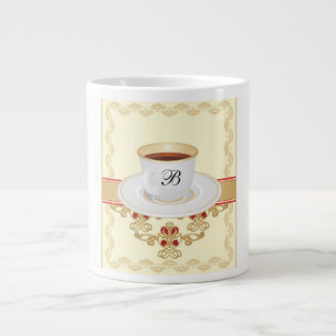 GRANDE TASSE LETTRE B DE CABRE MONOMOGRAPHIQUE EUROPÉENNE
