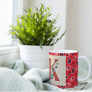 Grande Tasse LETTRE BANDE BOIS & BandANE K