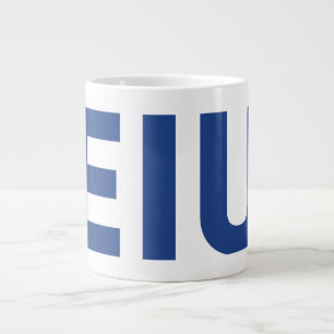 Grande Tasse LETTRE bloc EIU