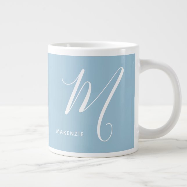 Grande Tasse Lettre Script M Moelleux (Droite)