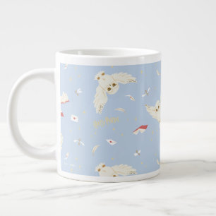 Grande Tasse Lettres et Livres de la Poste au Hibou Hedwige Mot
