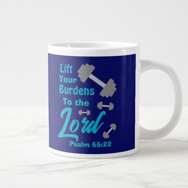 Grande Tasse Levez vos fardeaux (Droite)