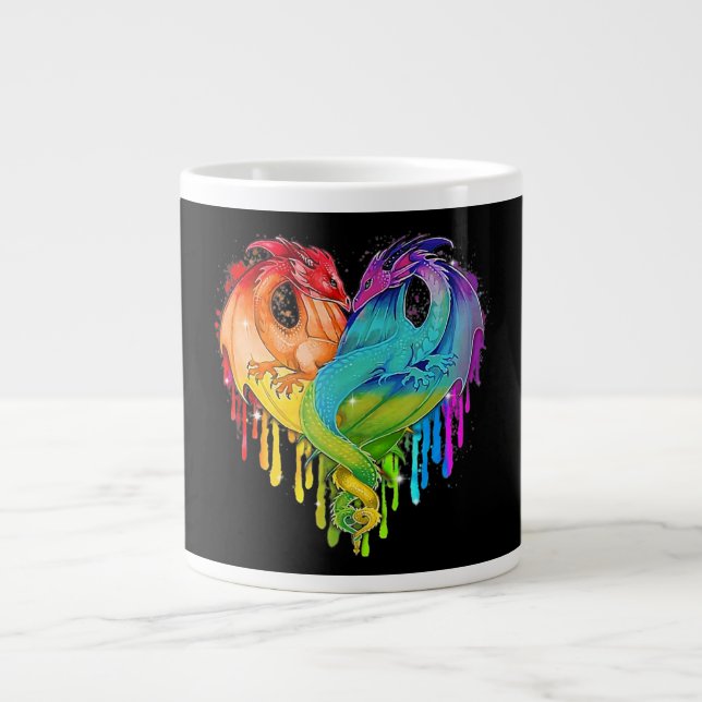 Grande Tasse LGBT Dragon (Devant)