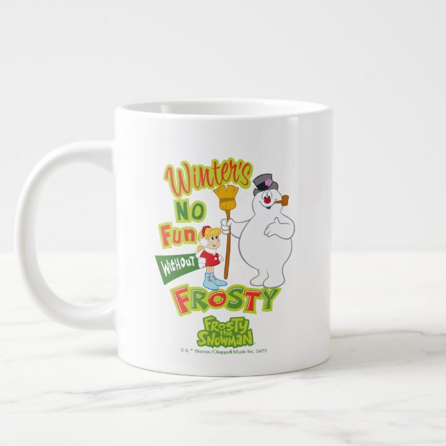 Grande Tasse L'hiver ne s'amuse pas sans Frosty le Snowman™ (Gauche)