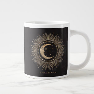 Grande Tasse L'homme croissant sur la lune Personnalisé