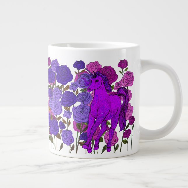 Grande Tasse Licorne invisible (Droite)