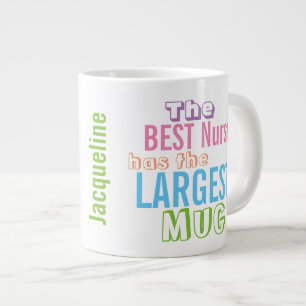 Grande Tasse L'infirmière personnalise le meilleur INFIRMIER Gr