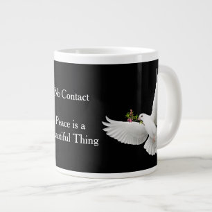 Grande Tasse L'inspiration de Peace Dove