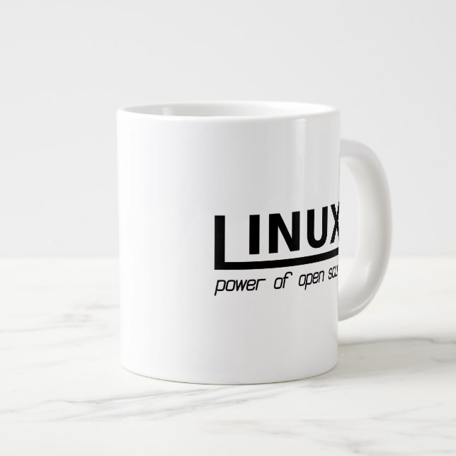Grande Tasse Linux (Devant droit)