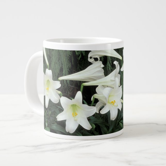 Grande Tasse Lis de Pâques (Lilium regale) (Devant gauche)