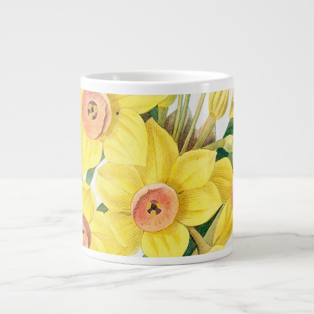 Grande Tasse Lis sacré chinois, Pierre-Joseph Redouté,  (Devant)