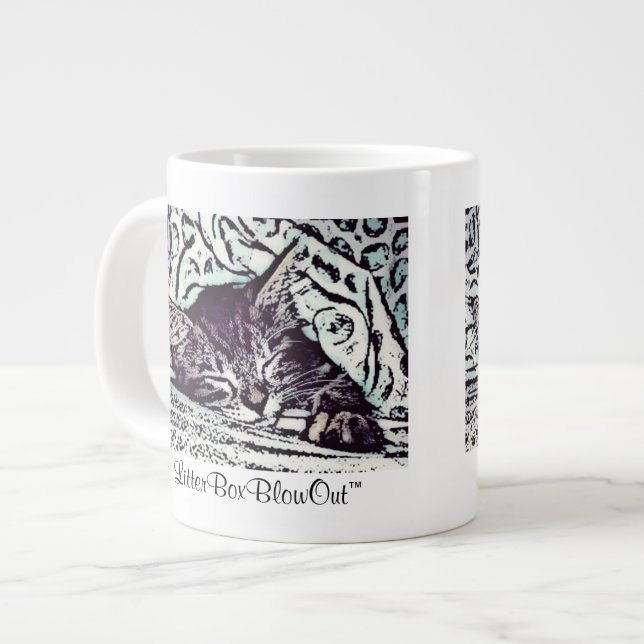 Grande Tasse LitterBoxBlowOut (Devant gauche)