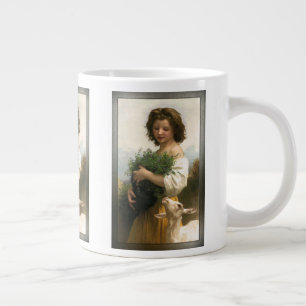 Grande Tasse Little Esmeralda par William-Adolphe Bouguereau