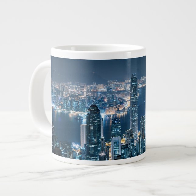 Grande Tasse Littoral | Île de Hong Kong, Asie (Devant gauche)