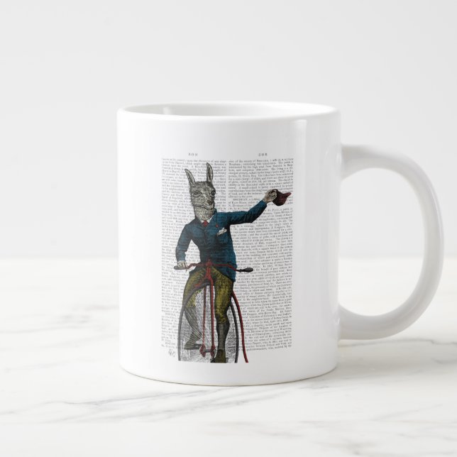Grande Tasse Llama à vélo (Droite)