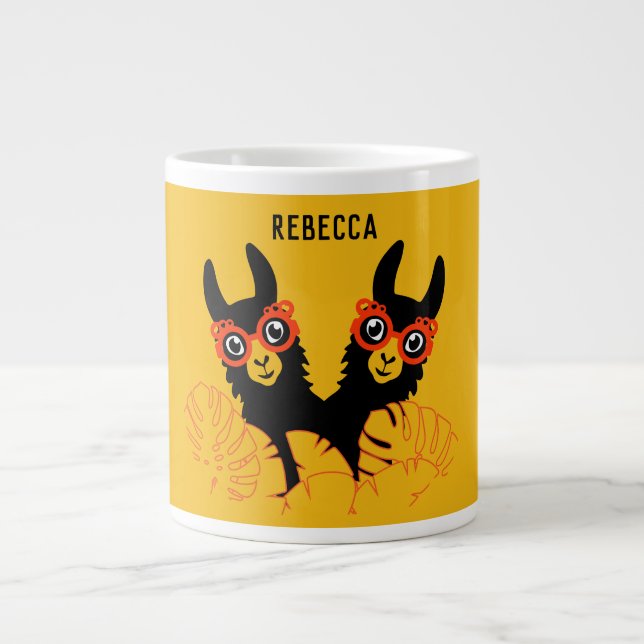 Grande Tasse Llama Sisters (Devant)