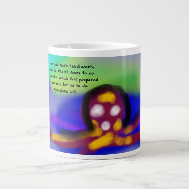 Grande Tasse l'oeuvre de l'amour de jésus (Devant)