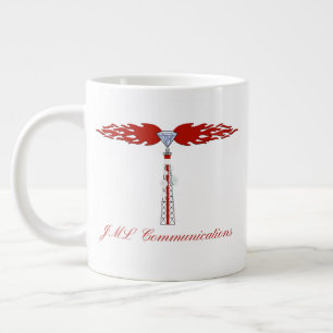 Grande Tasse Logo de la tour de communication JML