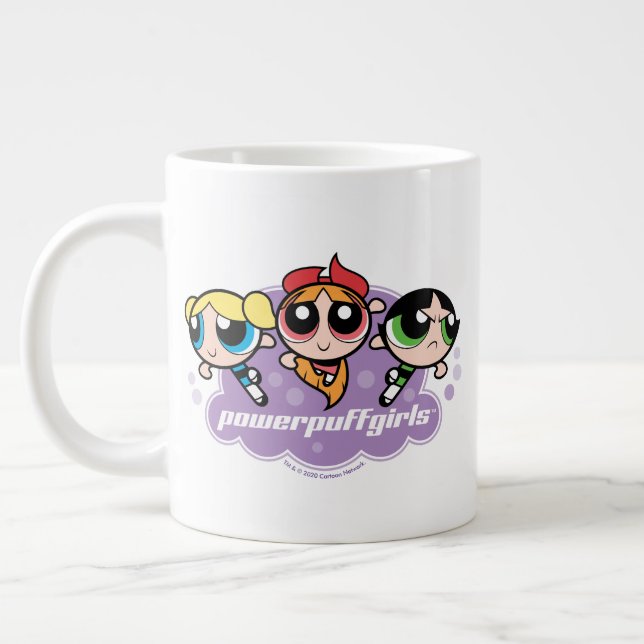 Grande Tasse Logo de l'équipe de Powerpuff (Gauche)
