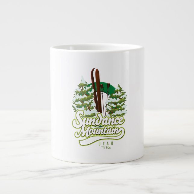 Grande Tasse logo de ski de Sundance Mountain Utah (Devant)