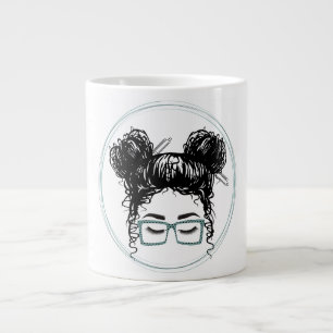 Grande Tasse Logo d'Express du mess chaud