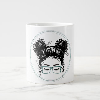 Grande Tasse Logo d'Express du mess chaud