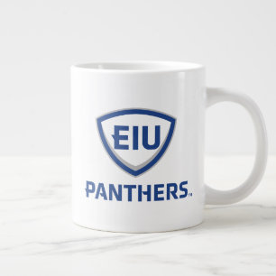 Grande Tasse Logo Eastern Illinois Panthers Shield & Wordmark