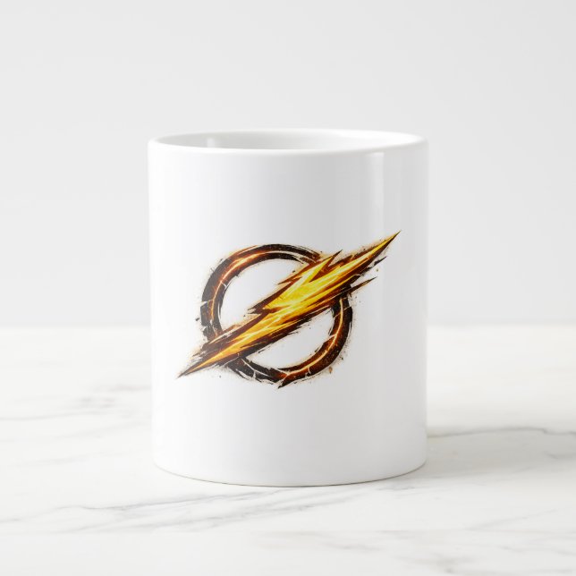 Grande Tasse Logo inspiré de Flash (Devant)