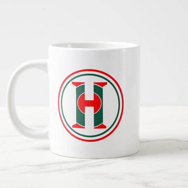 Grande Tasse Logo lettre H moderne  (Gauche)