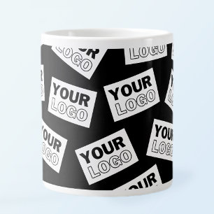 Grande Tasse Logo ou photo placés aléatoirement