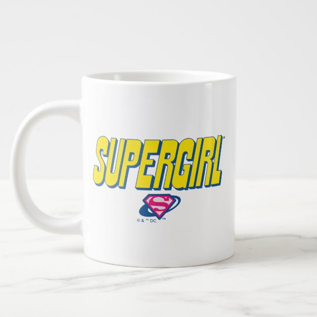 Grande Tasse Logo Pop Supergirl (Gauche)