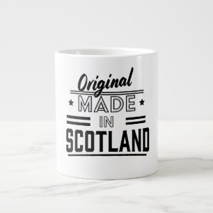 Grande Tasse Logo rétro original fabriqué en Écosse