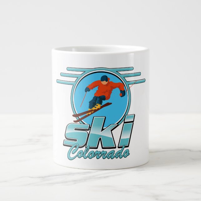 Grande Tasse logo ski Colorado  (Devant)