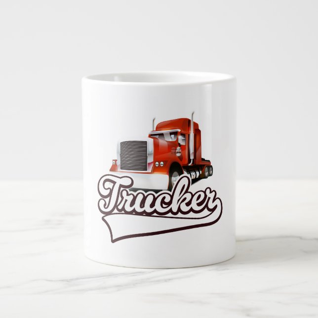 Grande Tasse Logo vintage routier (Devant)