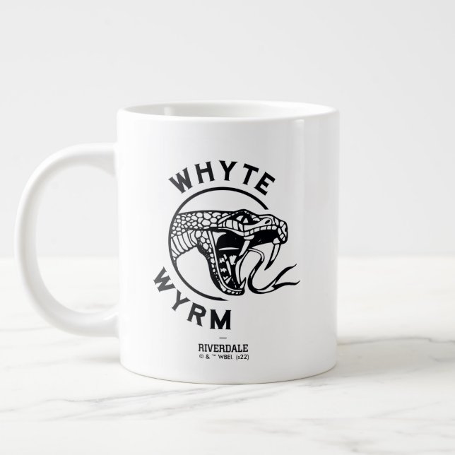 Grande Tasse Logo Whyte Wyrm (Gauche)