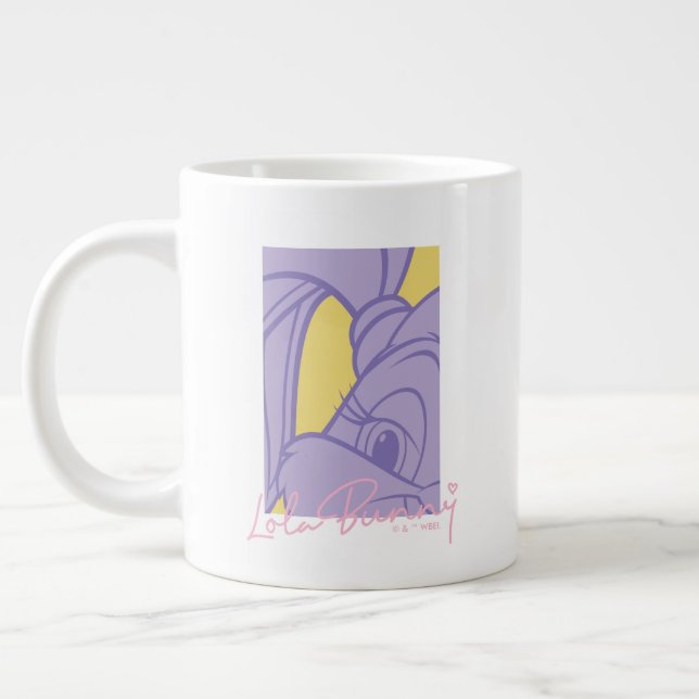 Grande Tasse Lola Portrait Autograph (Gauche)