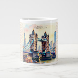 Grande Tasse London Bridge, Tower Bridge, une oeuvre d'art