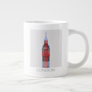 Grande Tasse Londres Big Ben Union Jack