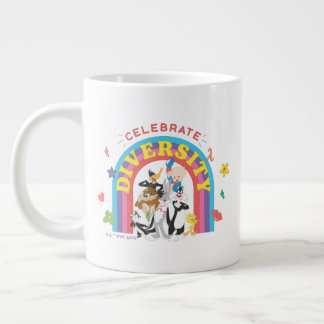 Grande Tasse LOONEY TUNES™ - Celebrate Diversity Pride Arc-en-c