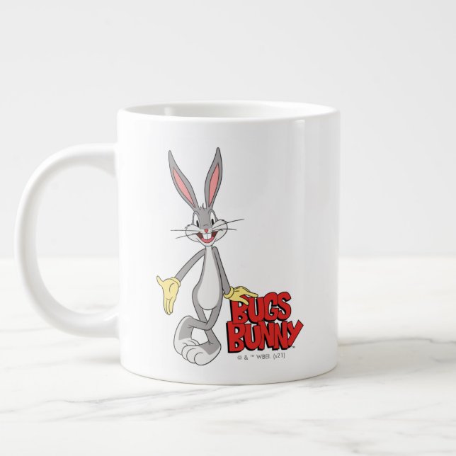 Grande Tasse LOONEY TUNES™ Rires rétro | BUGS BUNNY™ (Gauche)