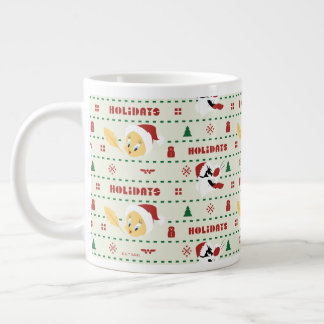 Grande Tasse LOONEY TUNES™ SYLVESTER™ & TWEETY™ Motif de vacanc