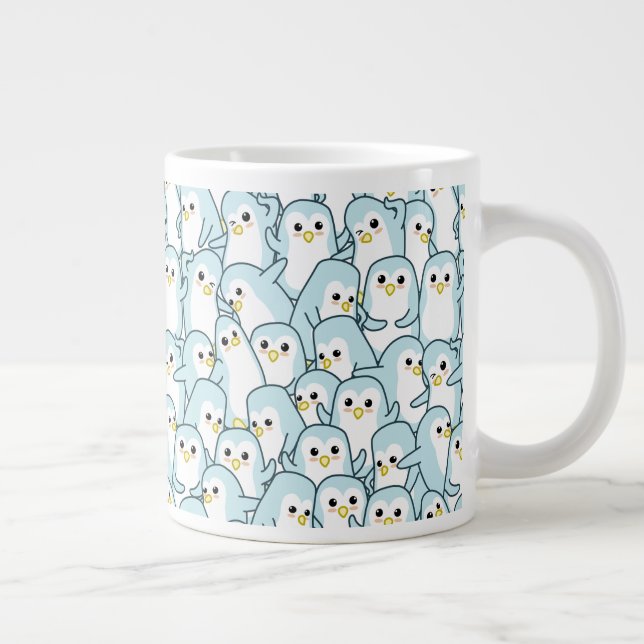 Grande Tasse Lots de Pingouins (Droite)