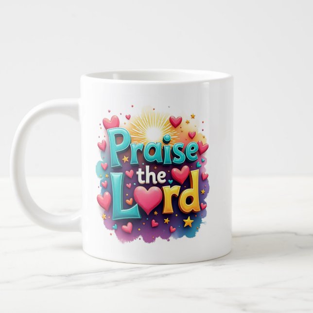 Grande Tasse Louange le Seigneur (Gauche)